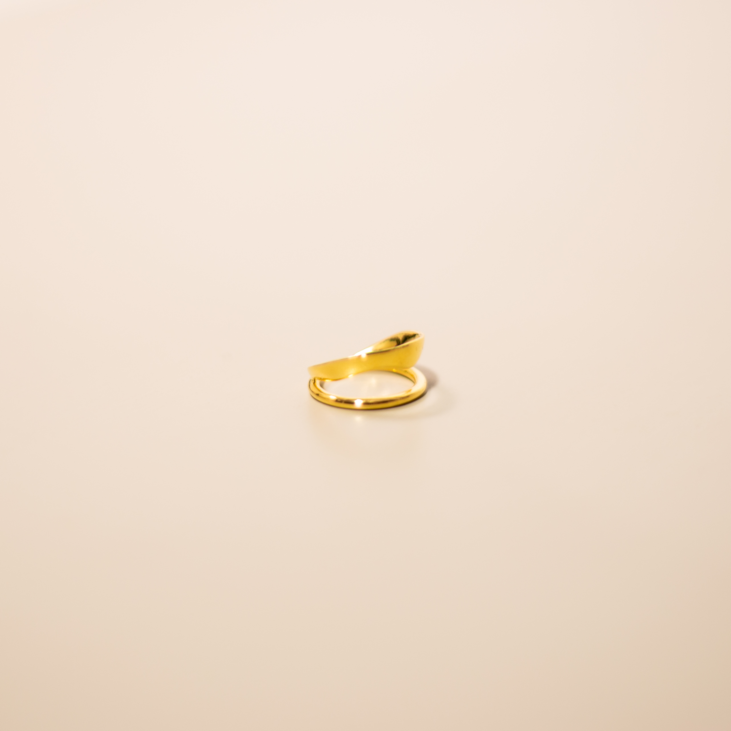 Gold Wave Ring